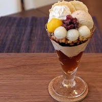 ほうじ茶パフェ