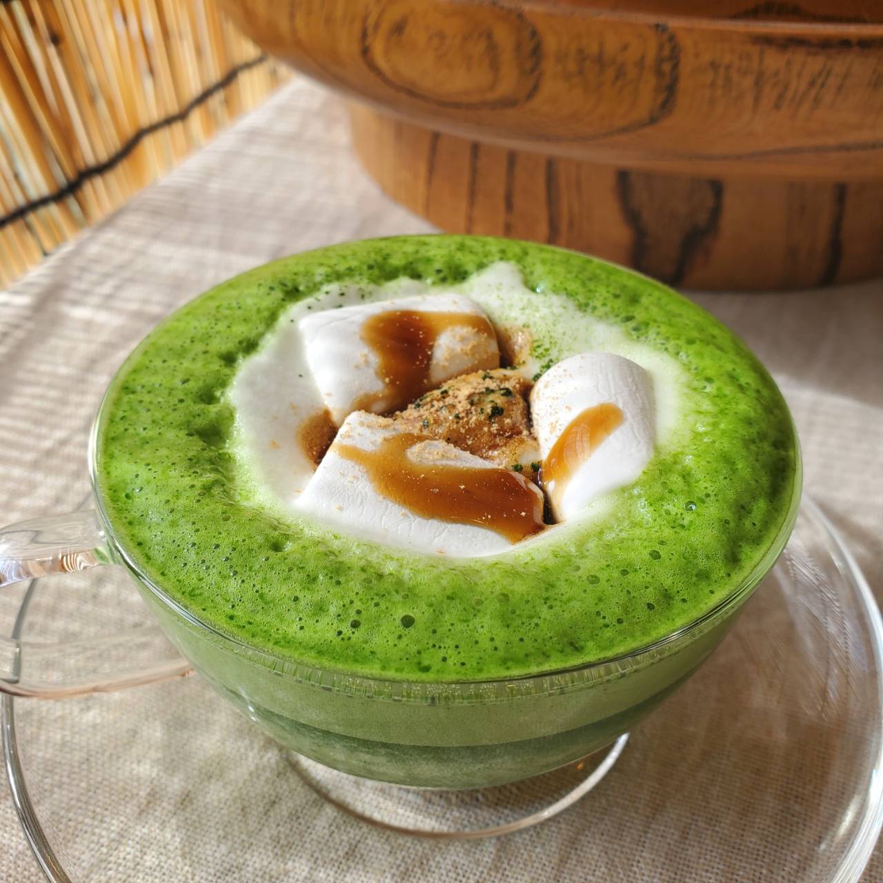 黒蜜きなこかぷちーの（抹茶）