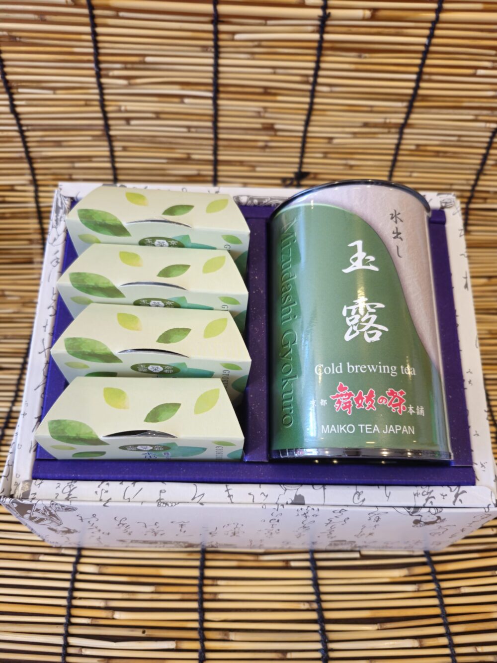 ゼリーと水出し玉露