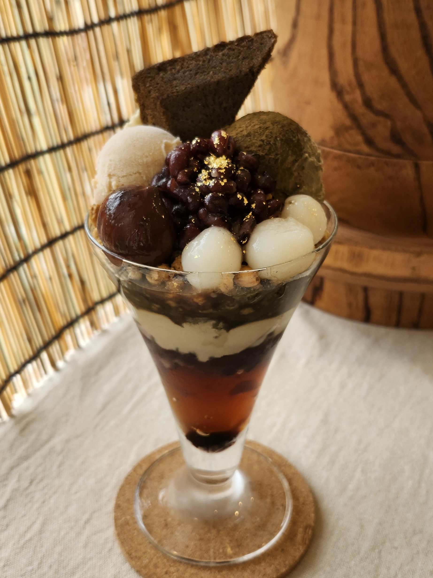 プレミアムほうじ茶ぱふぇ