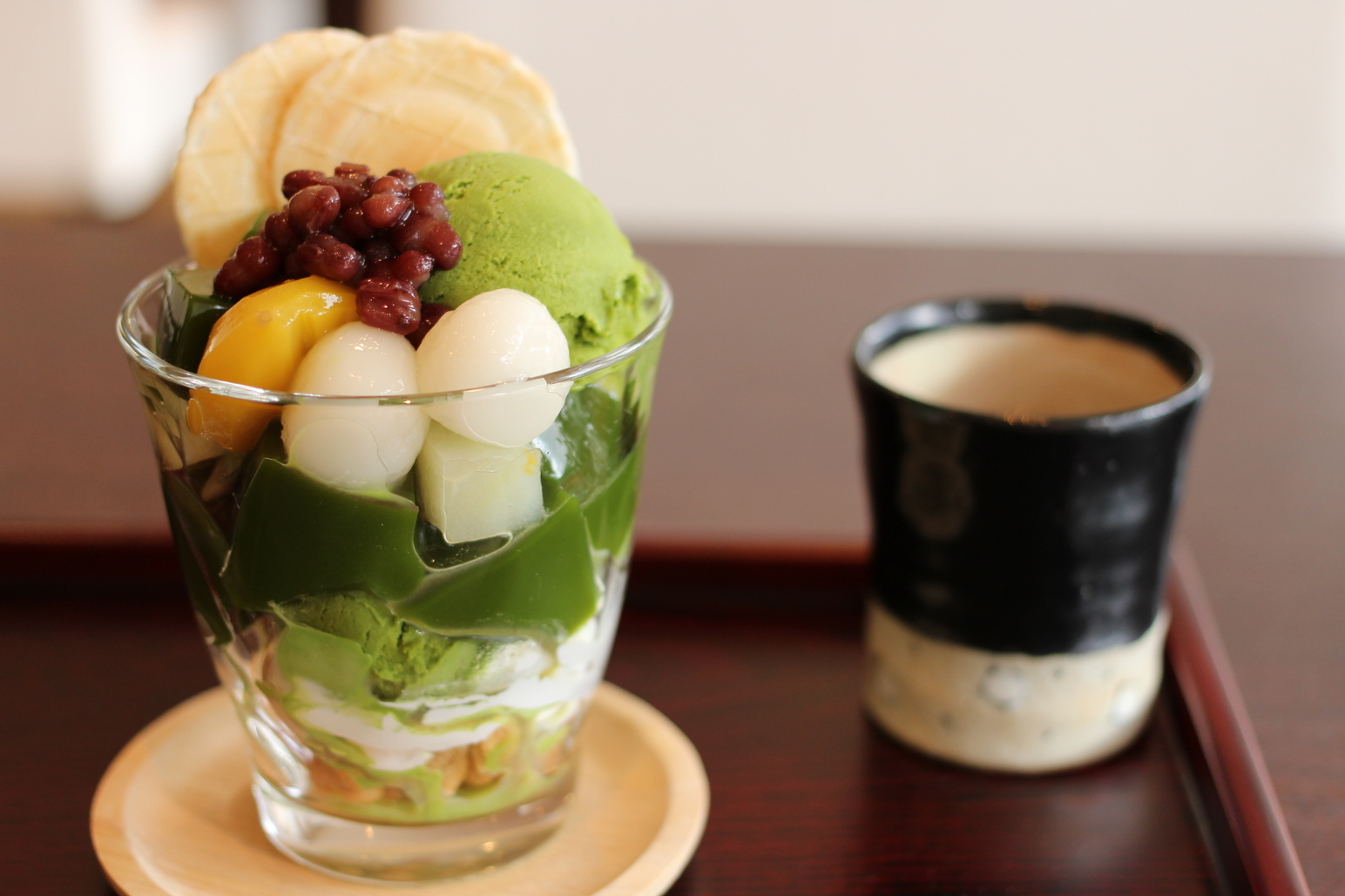 抹茶パフェ