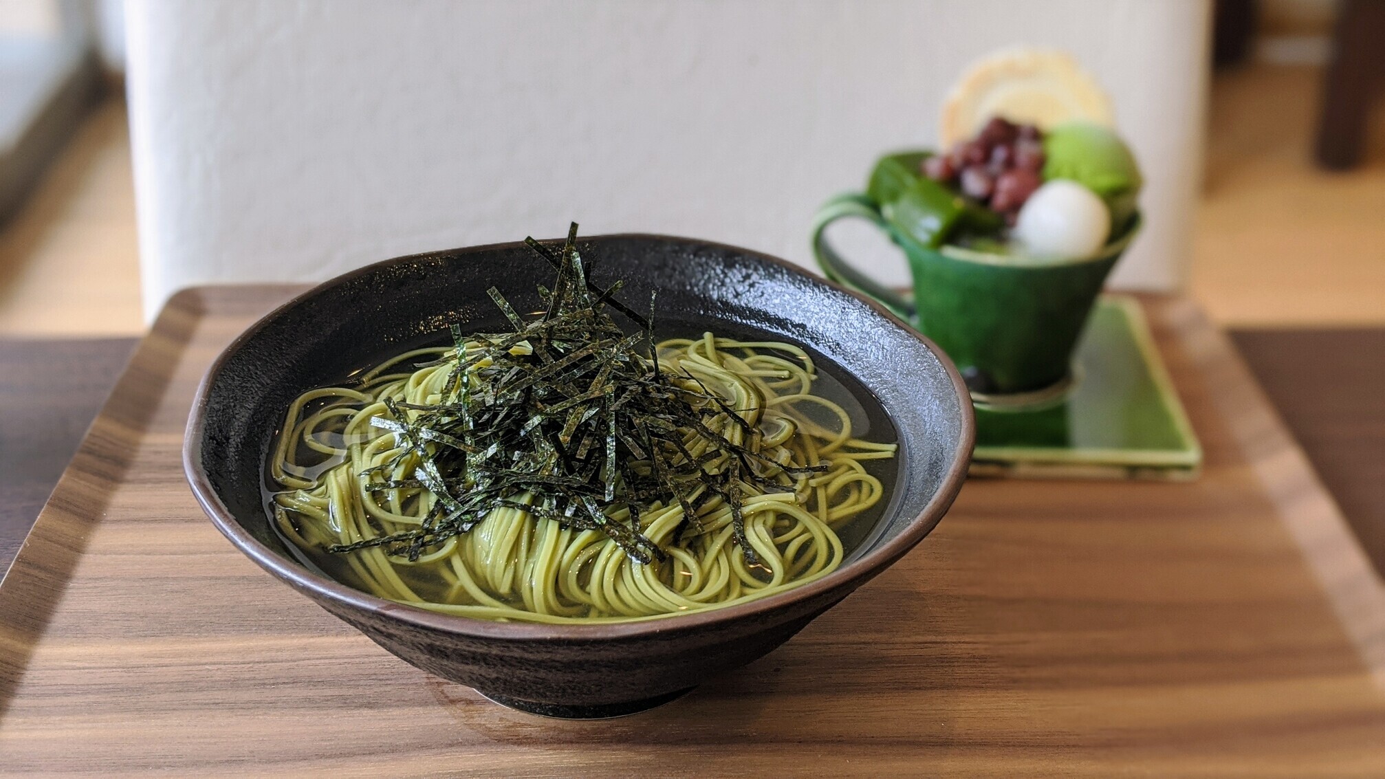 玉露そば(デザートセット)